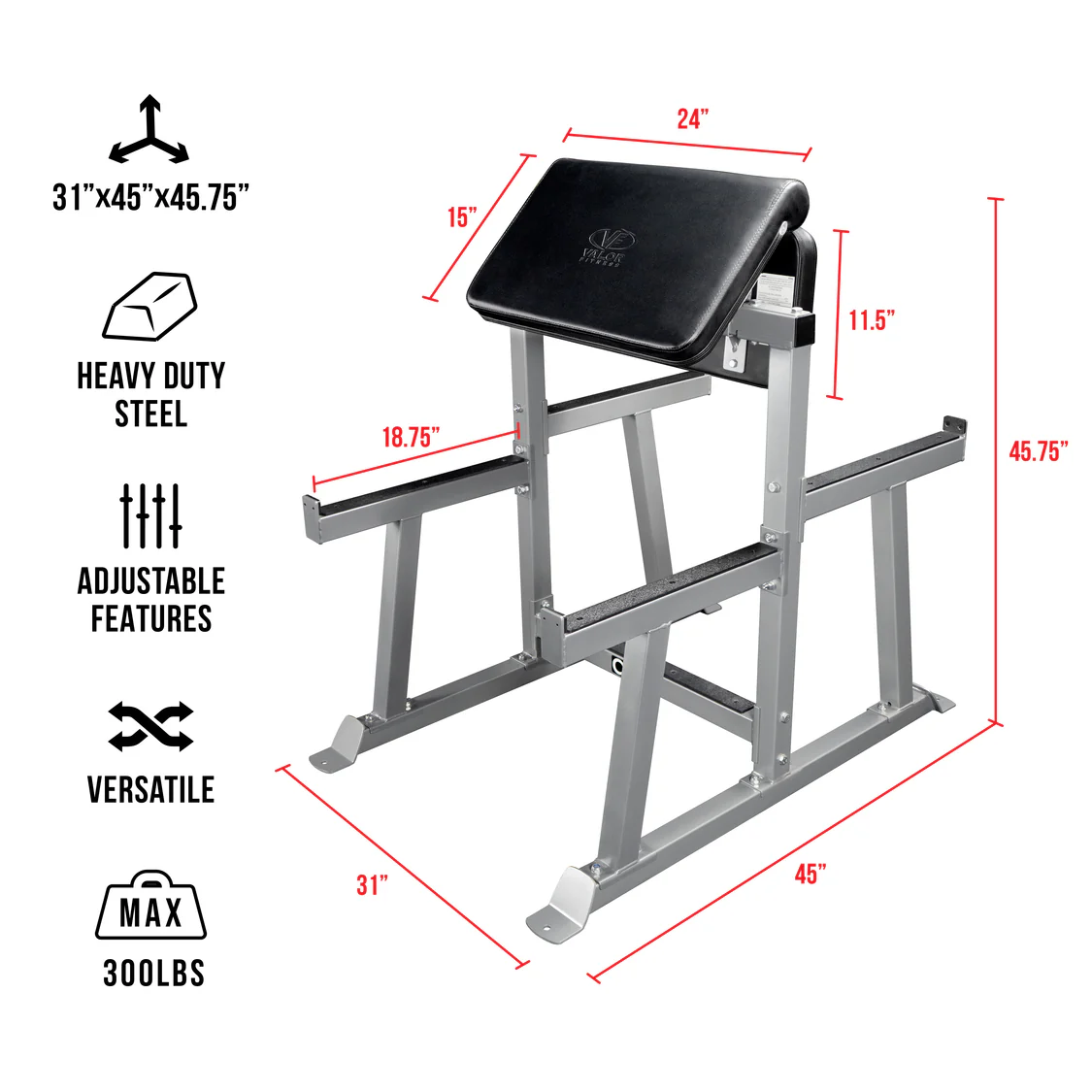 Standing Preacher Curl Bench - Image 2